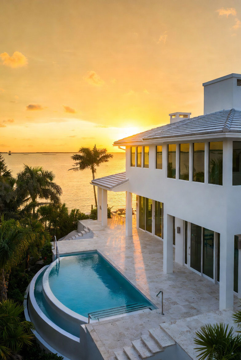 coastal sunset